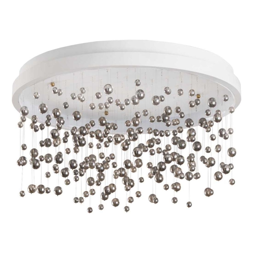 Ideal Lux - LED Stmívatelný přisazený lustr ARMONY LED/56W/230V CRI 90 pr. 60 cm bílá
