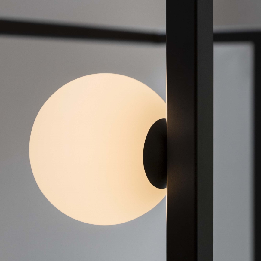 Ideal Lux - LED Stojací lampa BIRDS 5xG9/3W/230V černá/zlatá