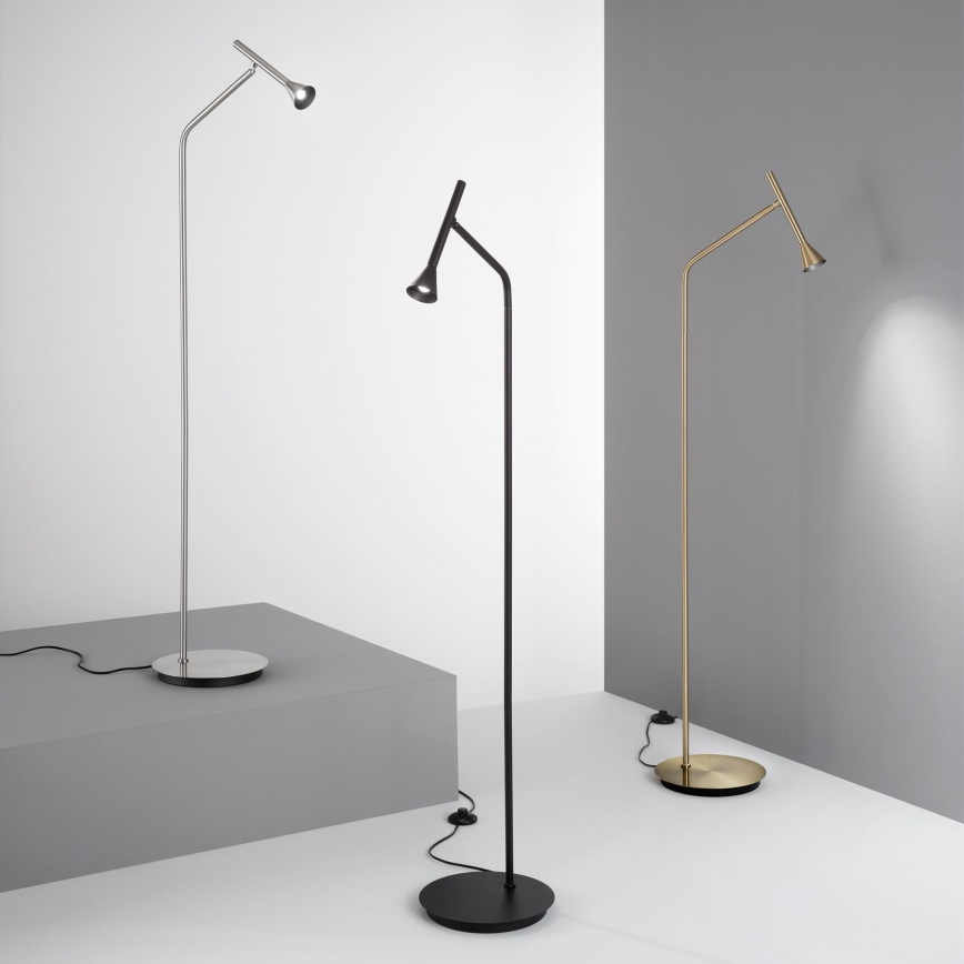 Ideal Lux - LED Stojací lampa DIESIS LED/4,5W/230V CRI 95 černá