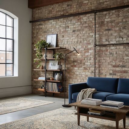 Ideal Lux - LED Stojací lampa DIESIS LED/4,5W/230V CRI 95 černá