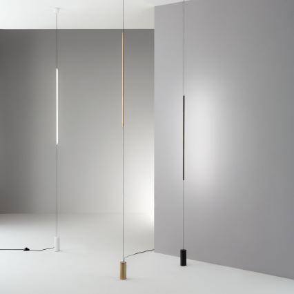 Ideal Lux - LED Stojací lampa FILO LED/14W/230V 3000K CRI 90 černá