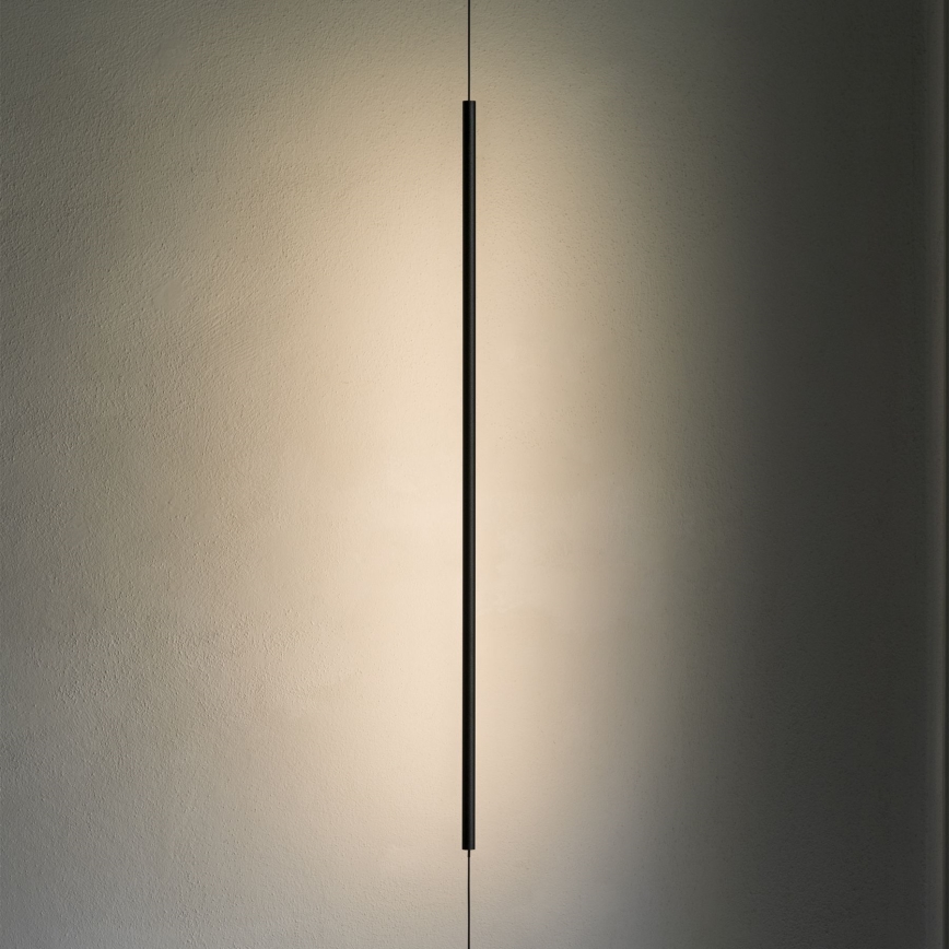 Ideal Lux - LED Stojací lampa FILO LED/14W/230V 3000K CRI 90 černá