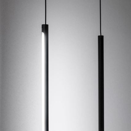 Ideal Lux - LED Stojací lampa FILO LED/14W/230V 3000K CRI 90 černá