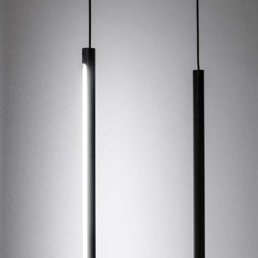 Ideal Lux - LED Stojací lampa FILO LED/14W/230V 3000K CRI 90 černá