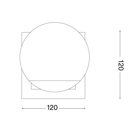Ideal Lux - LED Stolní lampa ANGOLO 1xG9/3W/230V černá