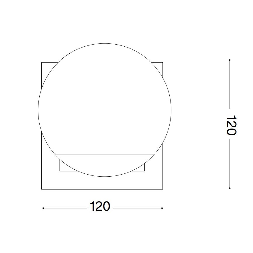 Ideal Lux - LED Stolní lampa ANGOLO 1xG9/3W/230V černá