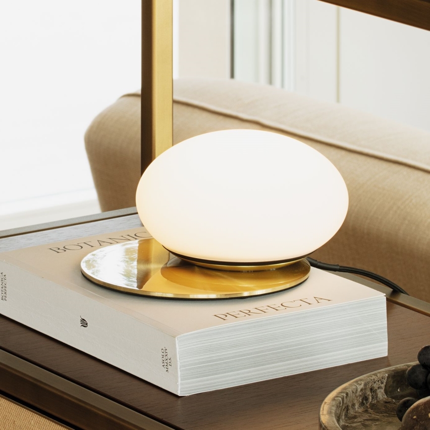 Ideal Lux - LED Stolní lampa NINFEA 1xGX53/9W/230V zlatá