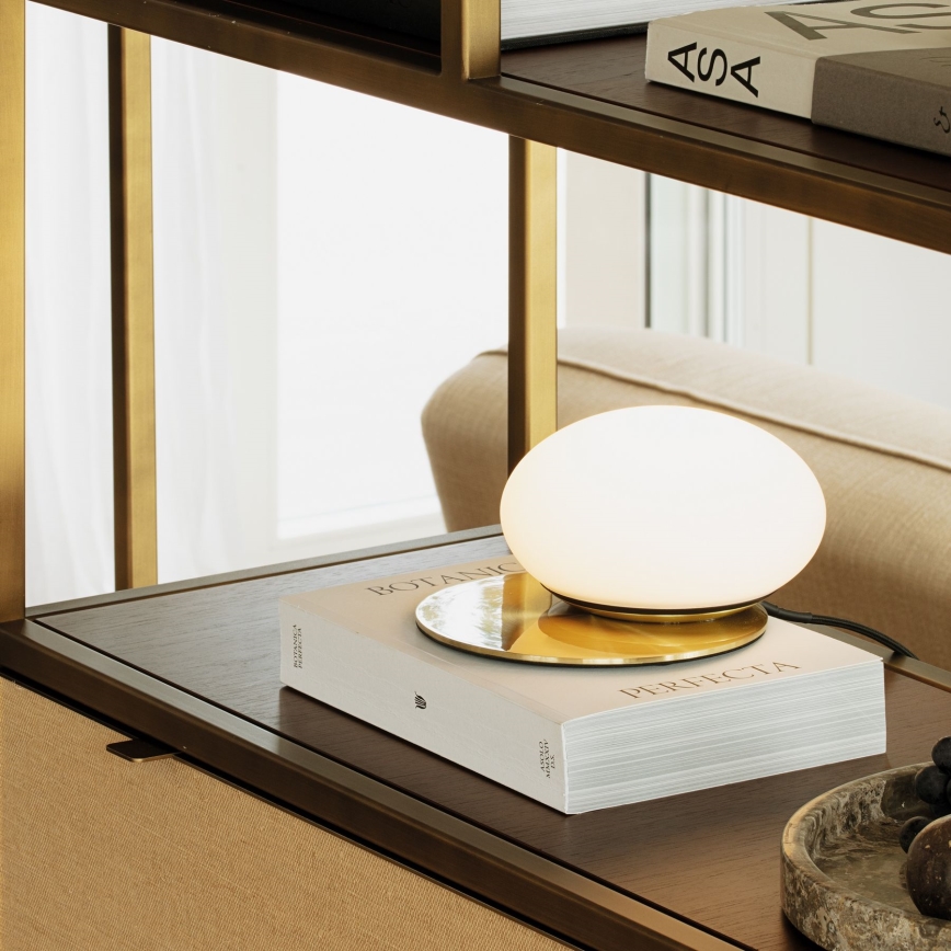 Ideal Lux - LED Stolní lampa NINFEA 1xGX53/9W/230V zlatá