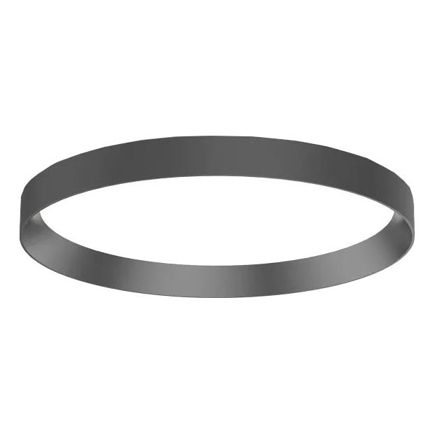 Ideal Lux - LED Stropní svítidlo FLY LED/26W/230V 2700K pr. 45 cm CRI 90 IP40 černá