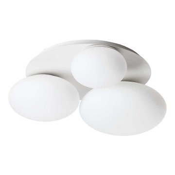 Ideal Lux - LED Stropní svítidlo NINFEA 3xGX53/9W/230V bílá
