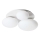 Ideal Lux - LED Stropní svítidlo NINFEA 3xGX53/9W/230V bílá