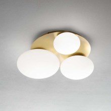 Ideal Lux - LED Stropní svítidlo NINFEA 3xLED/9W/230V zlatá