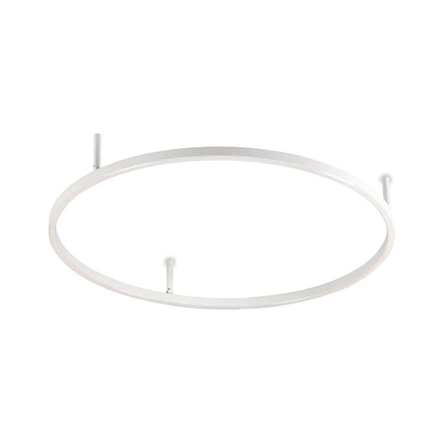 Ideal Lux - LED Stropní svítidlo ORACLE SLIM LED/37W/230V 2700K CRI 90 pr. 70 cm bílá