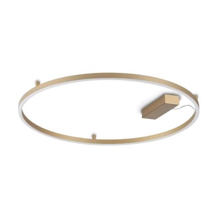 Ideal Lux - LED Stropní svítidlo ORACLE SLIM LED/37W/230V 3000K CRI 90 pr. 70 cm zlatá