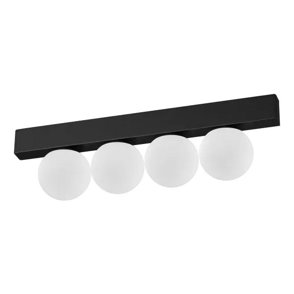 Ideal Lux - LED Stropní svítidlo PING PONG 4xLED/3W/230V CRI 90 černá