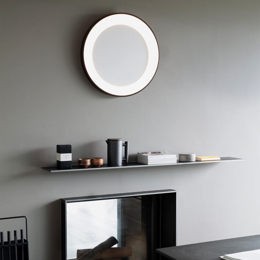Ideal Lux - LED Stropní svítidlo PLANET LED/20W/230V CRI 90 pr. 40 cm černá