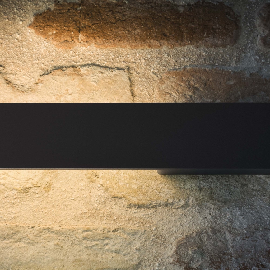 Ideal Lux - LED Venkovní nástěnné svítidlo LINEA LED/23W/230V CRI 90 144 cm IP54 černá