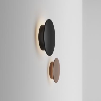 Ideal Lux - LED Venkovní nástěnné svítidlo PUNTO LED/16W/230V CRI 90 pr. 30 cm IP54 černá