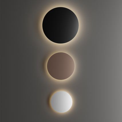Ideal Lux - LED Venkovní nástěnné svítidlo PUNTO LED/16W/230V CRI 90 pr. 30 cm IP54 hnědá