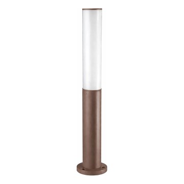 Ideal Lux - LED Venkovní lampa ETERE LED/9,5W/230V 4000K 60 cm CRI 90 IP44 hnědá
