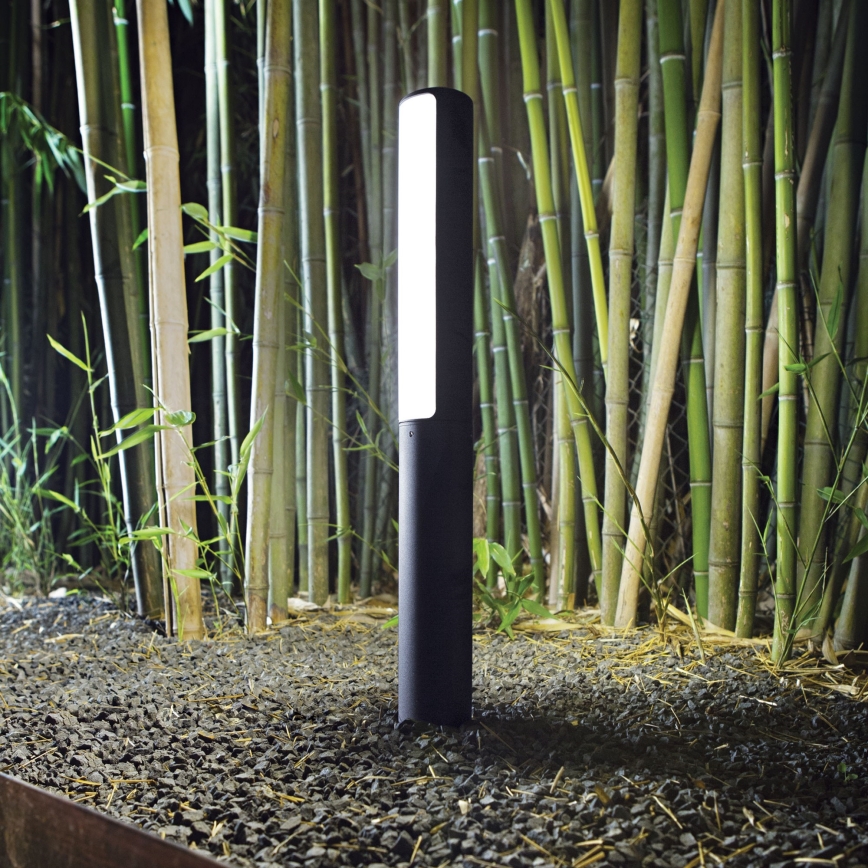 Ideal Lux - LED Venkovní lampa ETERE LED/9,5W/230V 4000K 60 cm CRI 90 IP44 antracit
