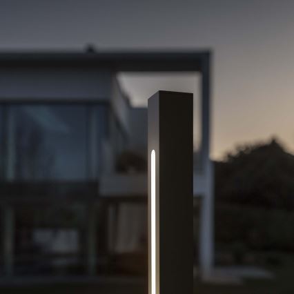 Ideal Lux - LED Venkovní lampa JEDI LED/12W/230V 80 cm CRI 90 IP65 antracit