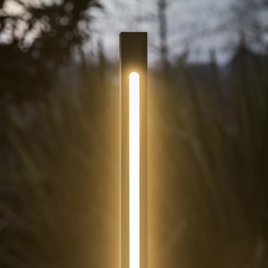 Ideal Lux - LED Venkovní lampa JEDI LED/12W/230V 80 cm CRI 90 IP65 antracit