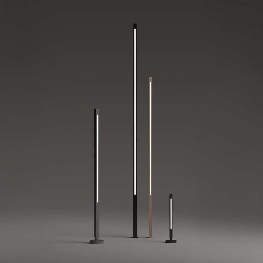 Ideal Lux - LED Venkovní lampa JEDI LED/19W/230V 120 cm CRI 90 IP65 hnědá