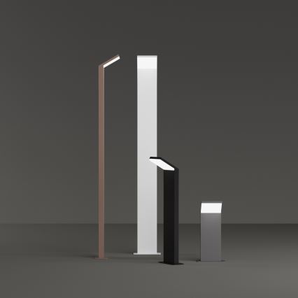 Ideal Lux - LED Venkovní lampa STYLE LED/8,5W/230V 4000K 50 cm CRI 90 IP54 černá