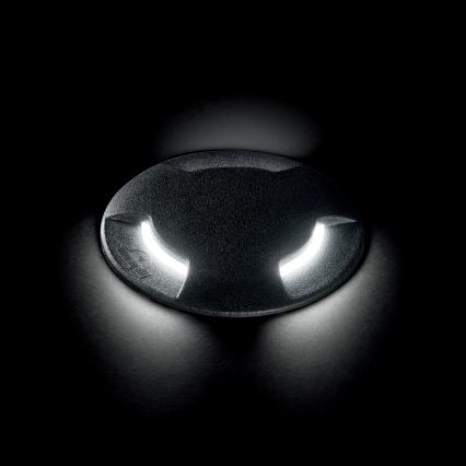 Ideal Lux - LED Venkovní nájezdové svítidlo GX53-LED/10W/230V