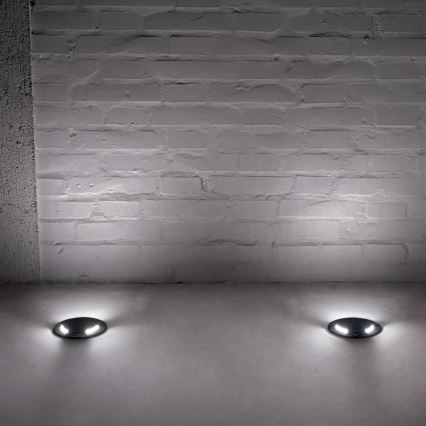 Ideal Lux - LED Venkovní nájezdové svítidlo GX53-LED/10W/230V