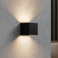 Ideal Lux - LED Venkovní nástěnné svítidlo ATOM LED/12W/230V CRI 90 IP54 černá