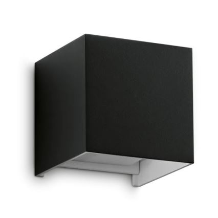 Ideal Lux - LED Venkovní nástěnné svítidlo ATOM LED/12W/230V CRI 90 IP54 černá