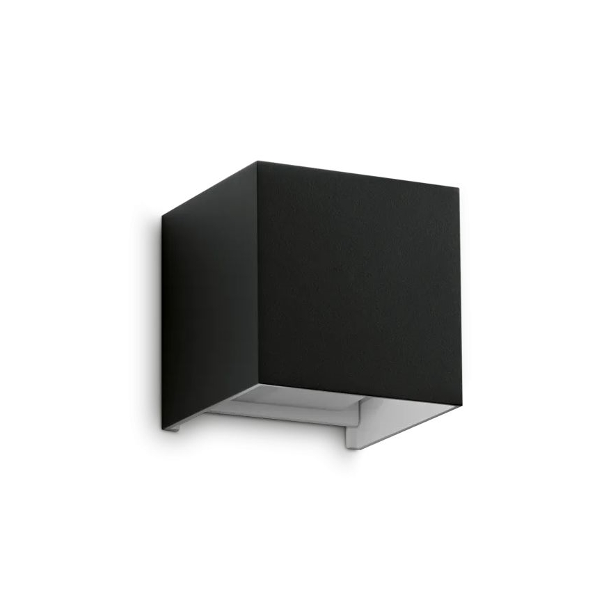 Ideal Lux - LED Venkovní nástěnné svítidlo ATOM LED/12W/230V CRI 90 IP54 černá