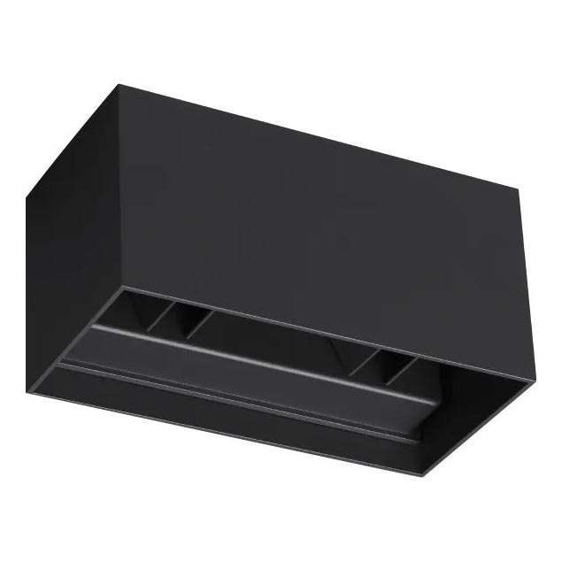 Ideal Lux - LED Venkovní nástěnné svítidlo ATOM LED/25W/230V CRI 90 IP54 černá