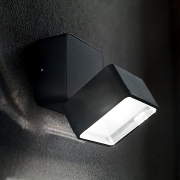 Ideal Lux - LED Venkovní nástěnné svítidlo OMEGA LED/7W/230V CRI 90 IP54 hnědá