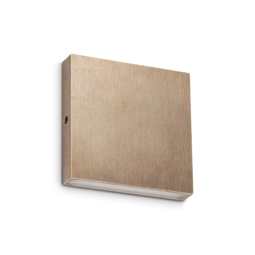 Ideal Lux - LED Venkovní nástěnné svítidlo POST-IT LED/3W/12V CRI 90 mosaz