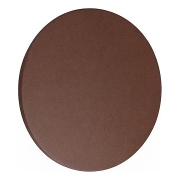 Ideal Lux - LED Venkovní nástěnné svítidlo PUNTO LED/16W/230V CRI 90 pr. 30 cm IP54 hnědá