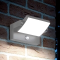 Ideal Lux - LED Venkovní nástěnné svítidlo se senzorem SWIPE LED/21W/230V CRI 90 IP54 bílá