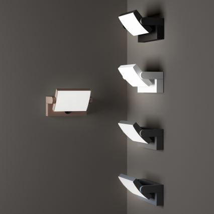 Ideal Lux - LED Venkovní nástěnné svítidlo SWIPE LED/21W/230V CRI 90 IP54 antracit