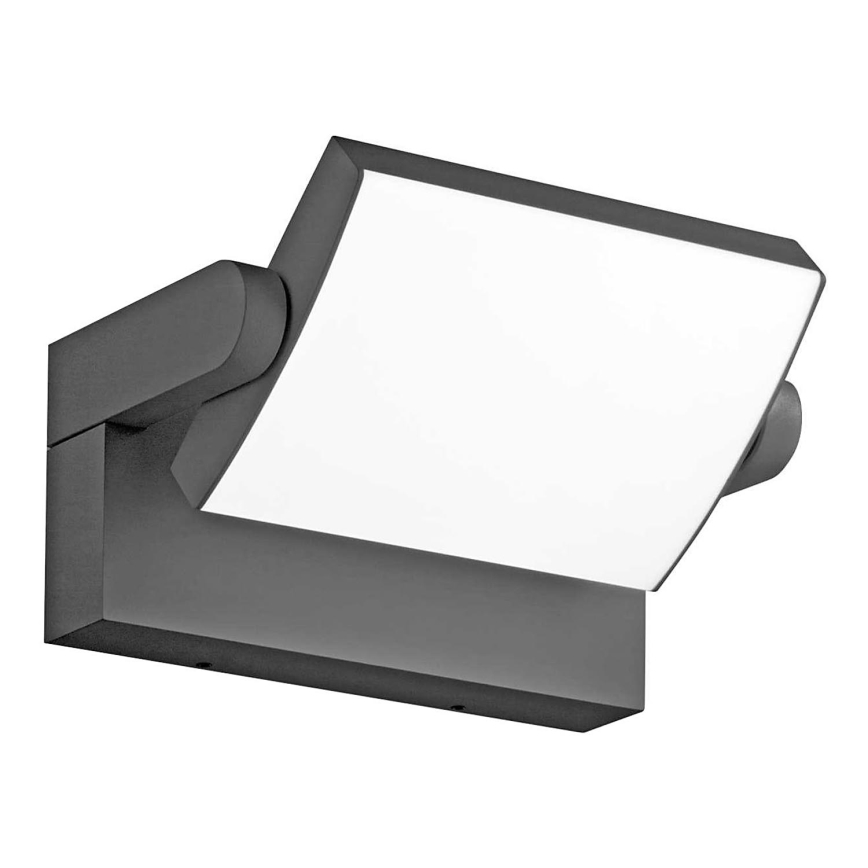 Ideal Lux - LED Venkovní nástěnné svítidlo SWIPE LED/21W/230V CRI 90 IP54 antracit