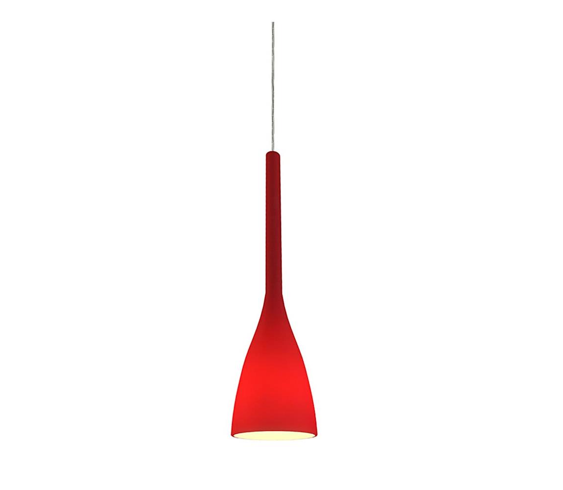 Ideal Lux Ideal Lux - Lustr 1xE14/40W/230V červená ID035703