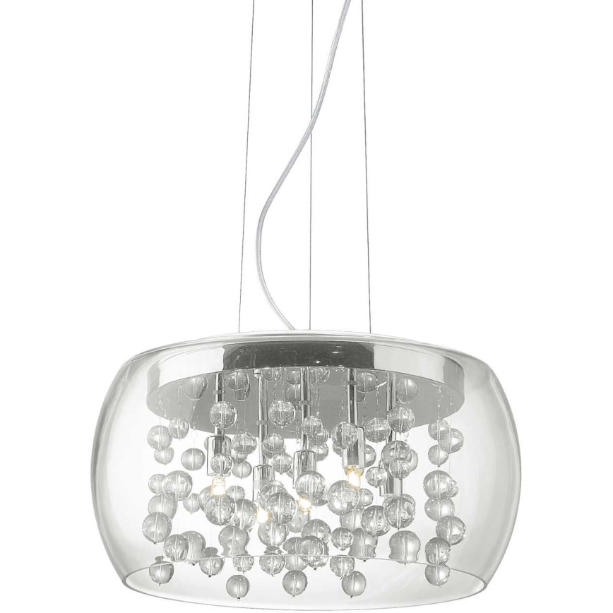 Ideal Lux - Lustr na lanku AUDI 5xG9/40W/230V čirá