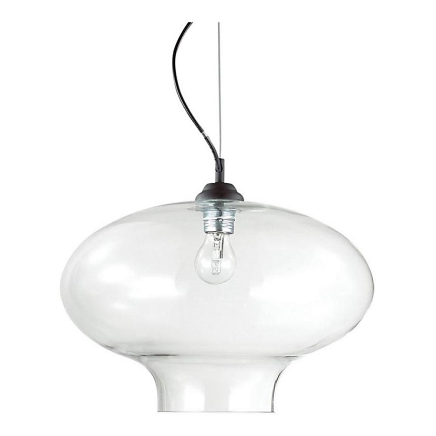 Ideal Lux - Lustr na lanku BISTRO 1xE27/60W/230V pr. 40 cm čirá