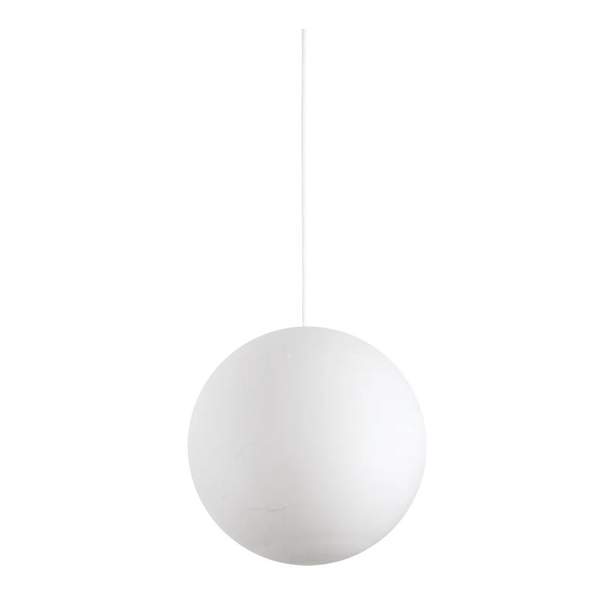 Ideal Lux - Lustr na lanku CARTA 1xE27/25W/230V pr. 40 cm bílá