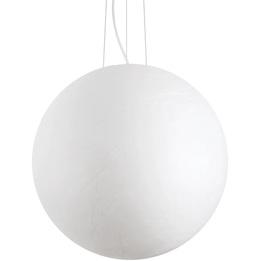 Ideal Lux - Lustr na lanku CARTA 1xE27/60W/230V pr. 60 cm bílá