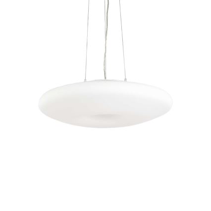 Ideal Lux - Lustr na lanku GLORY 3xE27/60W/230V pr.. 50 cm bílá