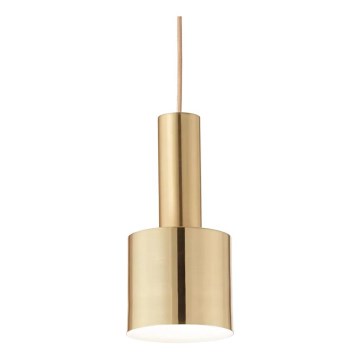 Ideal Lux - Lustr na lanku HOLLY 1xE27/60W/230V pr. 12 cm mosaz