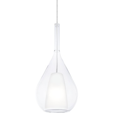 Ideal Lux - Lustr na lanku KALIQUE 1xE27/42W/230V pr. 18 cm čirá