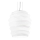 Ideal Lux - Lustr na lanku KARMA 1xE27/60W/230V pr. 38 cm bílá
